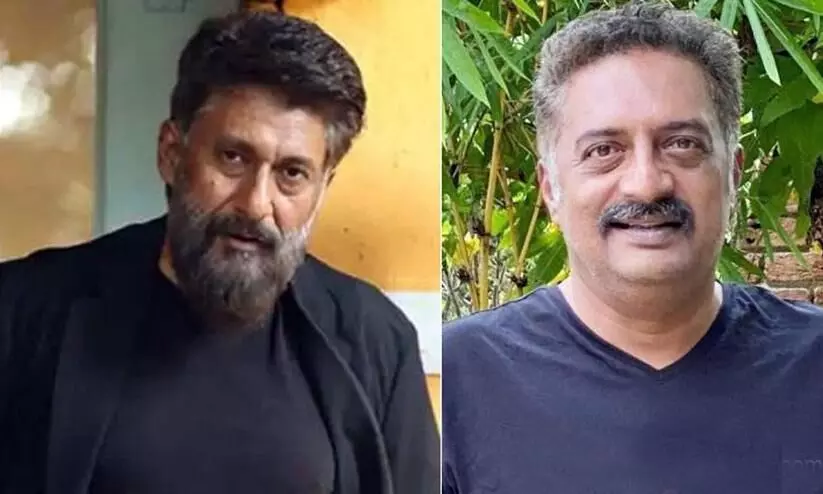 Vivek Agnihotri hits back at Prakash Raj Vivek Agnihotri hits back at Prakash Raj