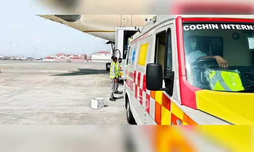 അ​സു​ഖ​ബാ​ധി​ത​യാ​യി കി​ട​പ്പി​ലാ​യി​രു​ന്ന  ഉം​റ തീ​ർ​ഥാ​ട​ക​യെ നാ​ട്ടി​ലെ​ത്തി​ച്ചു