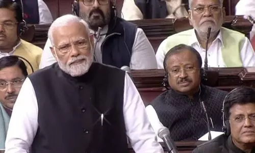 രാജ്യസഭയിലും അദാനിയെക്കുറിച്ച് മിണ്ടാതെ പ്രധാനമന്ത്രി