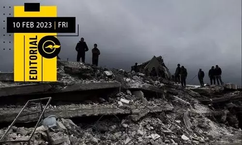 ദുരന്തം വിതറിയ തുർക്കിയ ഭൂകമ്പം