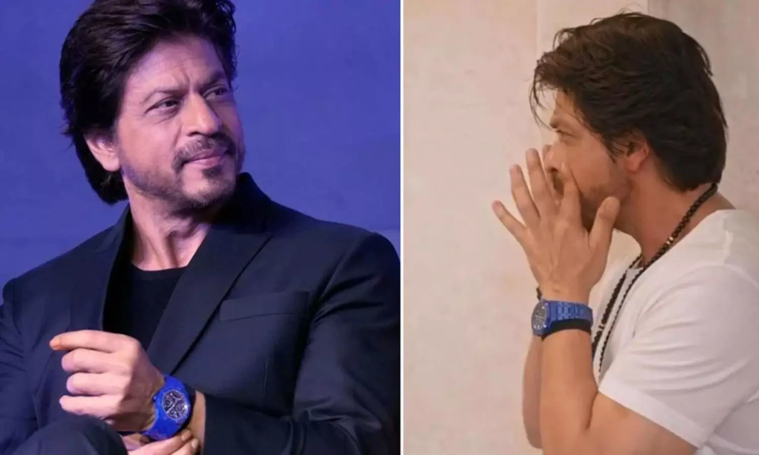 Shah Rukh Khans  new blue watchs Price Fir On Social Media