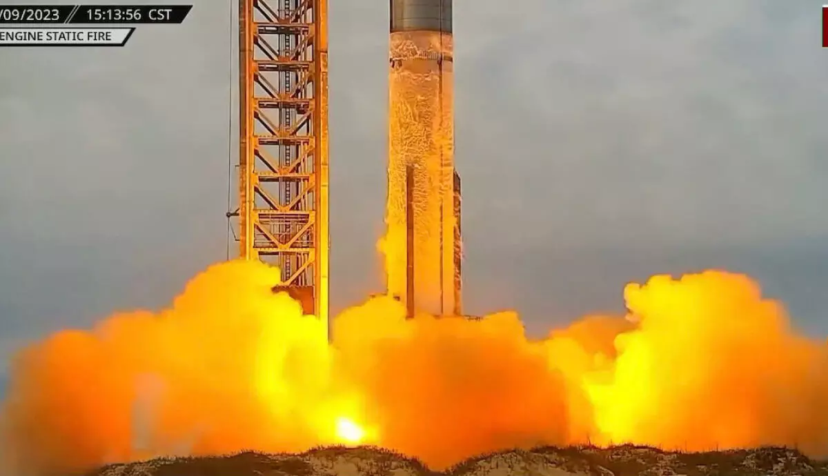 സ്​പേസ് എക്സിന്റെ അത്യാധുനിക റോക്കറ്റ് എൻജിൻ പരീക്ഷണം വിജയം; ചൊവ്വയിൽ അഞ്ച് വർഷത്തിനകം മനുഷ്യരെ എത്തിക്കും- മസ്ക്