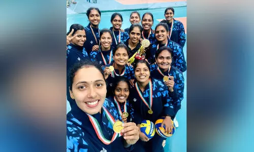 ദേശീയ സീനിയർ വോളി: കെ.എസ്.ഇ.ബി കരുത്തിൽ കേരളം