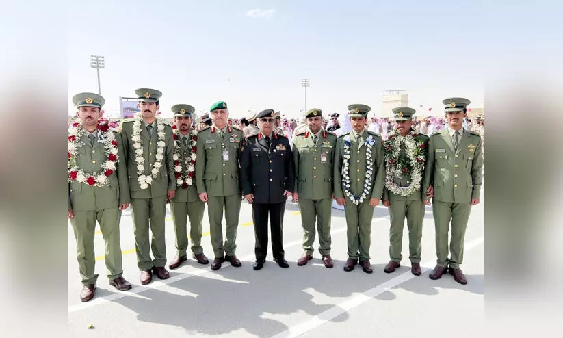 കു​വൈ​ത്ത് കാ​ഡ​റ്റു​ക​ൾ ഖ​ത്ത​ർ സൈ​നി​ക കോ​ള​ജി​ൽ​നി​ന്ന് ബി​രു​ദം നേ​ടി