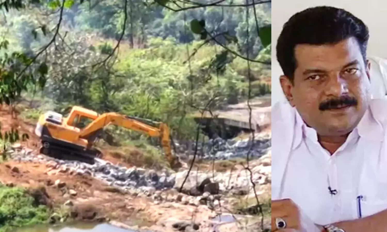 പി.വി.ആർ റിസോർട്ടിലെ തടയണ പൊളിച്ചു