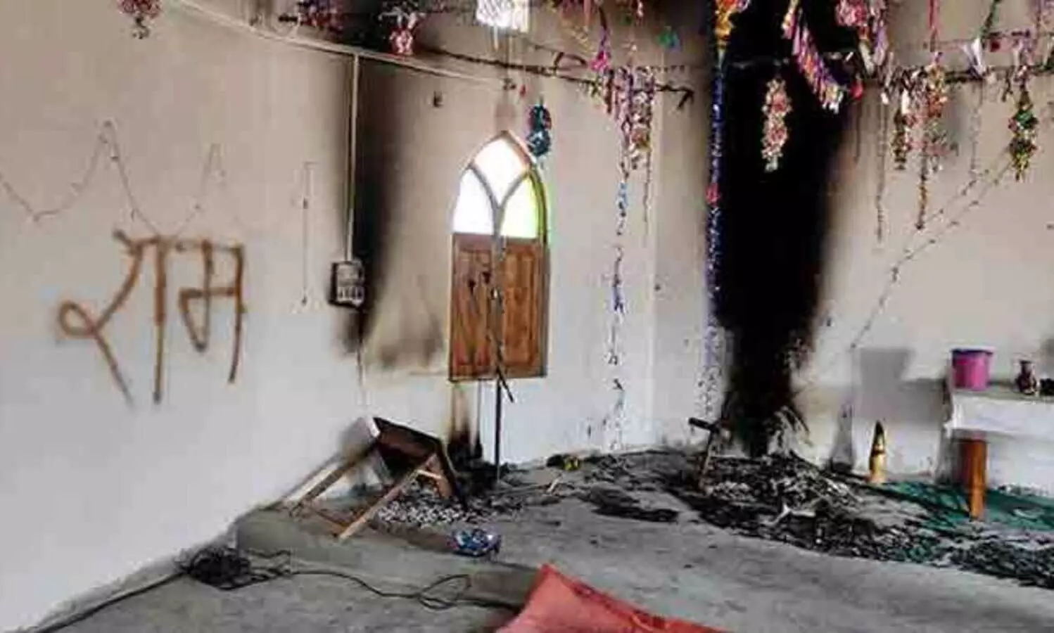 Madhya Pradesh Church Torched