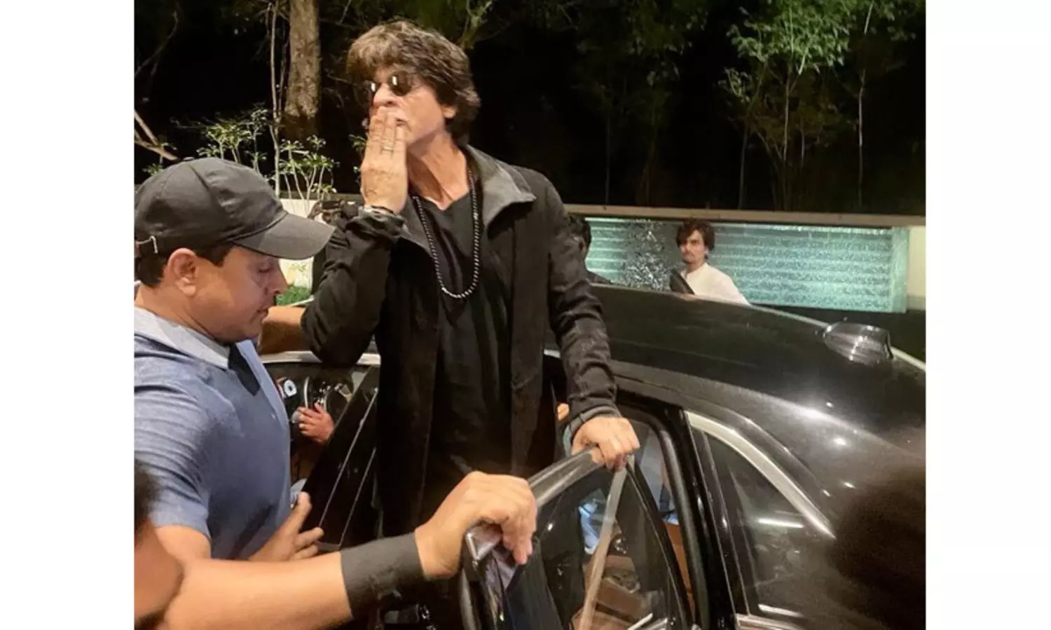 ചെന്നൈയിൽ നയൻതാരയുടെ വസതിയിലെത്തി ഷാരൂഖ് ഖാൻ - വിഡിയോ