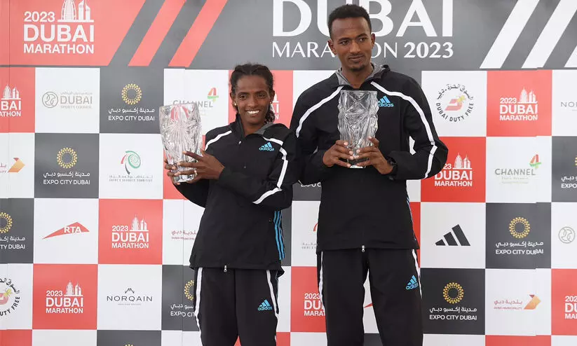 ദു​ബൈ മാ​ര​ത്ത​ണി​ൽ ഇ​ത്യോ​പ്യ​ൻ ച​രി​തം