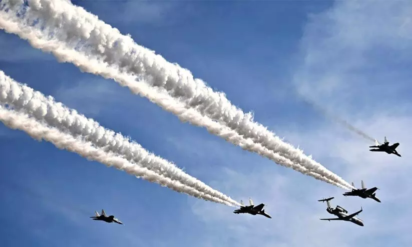 എയ്റോ ഇന്ത്യക്ക് ഇന്ന് തുടക്കം എയ്റോ ഇന്ത്യക്ക് ഇന്ന് തുടക്കം