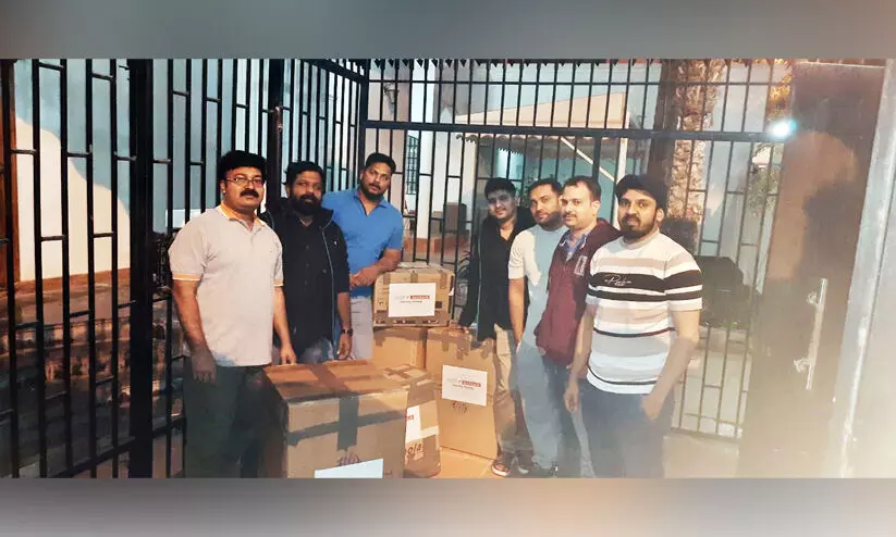 സ​ഹാ​യ​ഹ​സ്ത​വു​മാ​യി വോ​യ്സ് ഓ​ഫ് ബ​ഹ്റൈ​ൻ