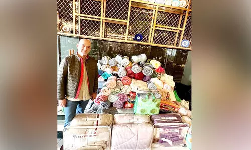 ഭൂ​ക​മ്പ​ബാ​ധി​ത​ർ​ക്ക്​ പു​ത​പ്പ്​ ന​ൽ​കൂ; ഭ​ക്ഷ​ണം ഫ്രീ