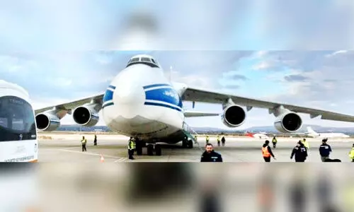 ഭൂ​ക​മ്പ ദു​രി​താ​ശ്വാ​സം; സഹായമെത്തിക്കുന്നത്​ ലോകത്തെ ഏറ്റവും വലിയ ചരക്ക്​ വിമാനം