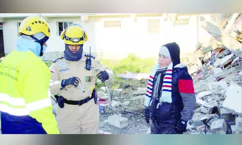 തു​ർ​ക്കി​യ​യി​ലെ ഭൂ​ക​മ്പം; ക​രു​ത​ലി​ന്‍റെ ക​ര​ങ്ങ​ളു​മാ​യി ഒ​മാ​ൻ