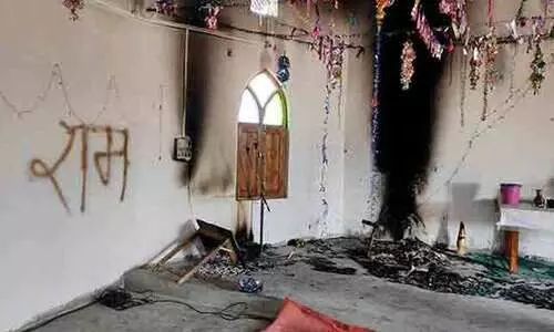 Madhya Pradesh Church Torched