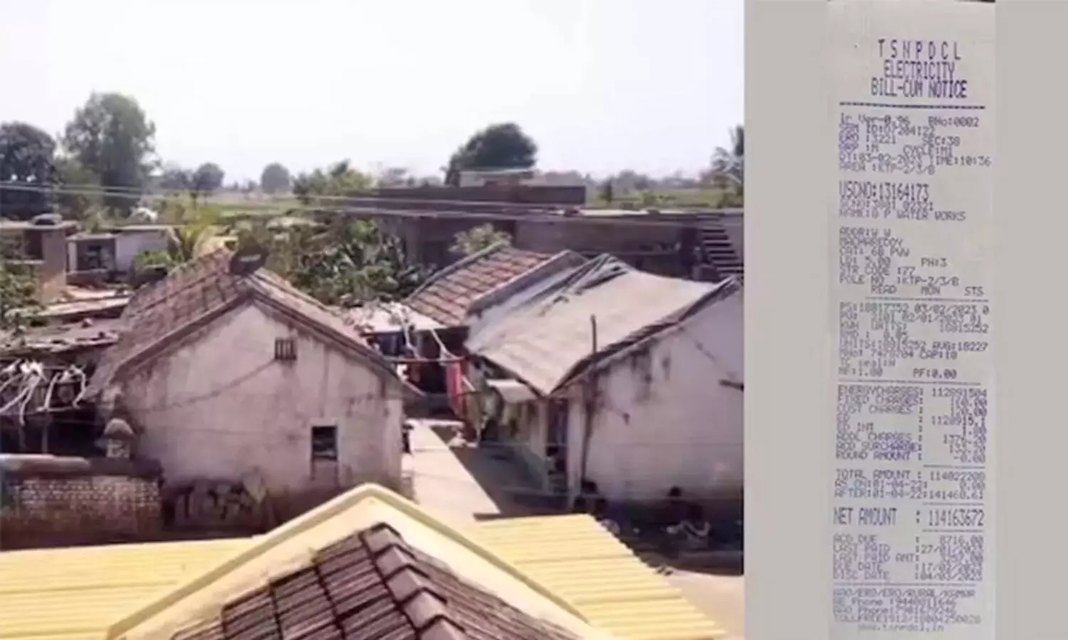 പഞ്ചായത്ത് ഓഫിസിലെ വൈദ്യുതി ബില്ല് 11.41 കോടി; ഞെട്ടൽ മാറാതെ ഗ്രാമവാസികൾ