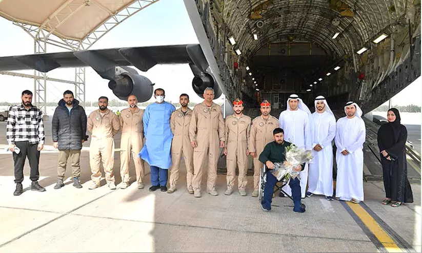 മ​റ​ക്കി​ല്ല ആ ​നി​ല​വി​ളി​ക​ൾ; ഞെ​ട്ട​ൽ മാ​​റാ​തെ ര​ക്ഷ​​പ്പെ​ട്ട ഇ​മാ​റാ​ത്തി​ക​ൾ