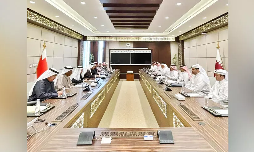 ബഹ്റൈൻ-ഖത്തർ ഫോളോഅപ് കമ്മിറ്റി ആദ്യ യോഗം ചേർന്നു ബഹ്റൈൻ-ഖത്തർ ഫോളോഅപ് കമ്മിറ്റി ആദ്യ യോഗം ചേർന്നു