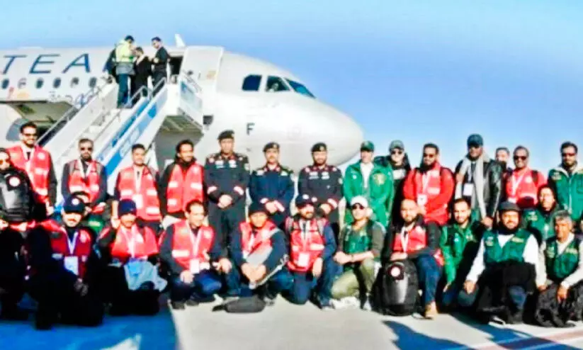 ഭൂകമ്പ ദുരിതാശ്വാസം; സൗദി അറേബ്യക്ക് നന്ദിപറഞ്ഞ് തുർക്കിയ ഭരണകൂടം ഭൂകമ്പ ദുരിതാശ്വാസം; സൗദി അറേബ്യക്ക് നന്ദിപറഞ്ഞ് തുർക്കിയ ഭരണകൂടം