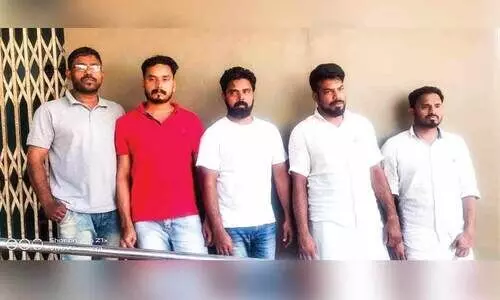 ഓൺലൈൻ ബിസിനസ്​; യുവാക്കളെ തട്ടിക്കൊണ്ടുപോയി ഭീഷണിപ്പെടുത്തിയ അഞ്ചംഗ സംഘം അറസ്റ്റിൽ