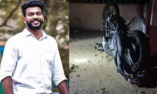 നിയന്ത്രണം നഷ്ടമായ ബൈക്ക് മതിലില്‍ ഇടിച്ച് യുവാവ് മരിച്ചു