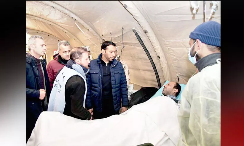 ഗാസിയാൻതെപിൽ യു.എ.ഇ ഫീൽഡ്​ ആശുപത്രി പ്രവർത്തനം തുടങ്ങി