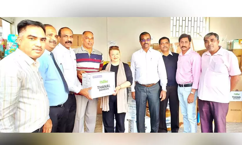 തണൽ ബഹ്റൈൻ സഹായം കൈമാറി തണൽ ബഹ്റൈൻ സഹായം കൈമാറി