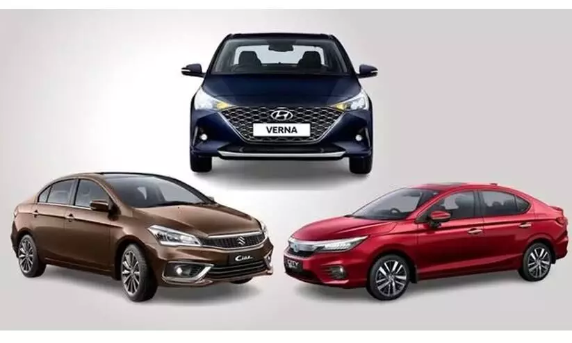 Can updated Ciaz, Verna and City Can updated Ciaz, Verna and City