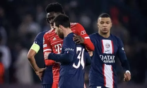 മെസ്സിയെയും നെയ്മറിനെയും വെട്ടി കോമാൻ ഹീറോയ്ക്സ്; ബയേണിനു മുന്നിൽ വീണ് പി.എസ്.ജി