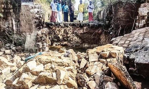 ചുള്ളിയാർ കനാൽ തകർന്നു