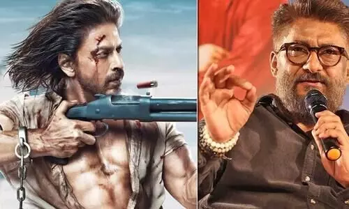 Vivek Agnihotri lauds Shah Rukh Khans Pathaan success Some credit should also go to stupid statements against the film