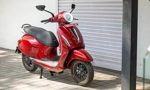 2023 Bajaj Chetak Electric Scooter Launch18 Km More Range