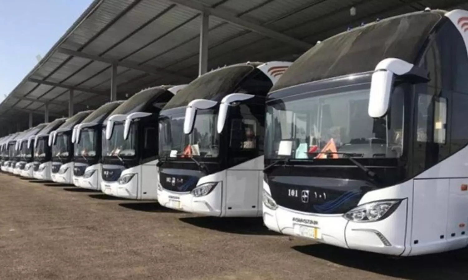 Saudi bus service between cities