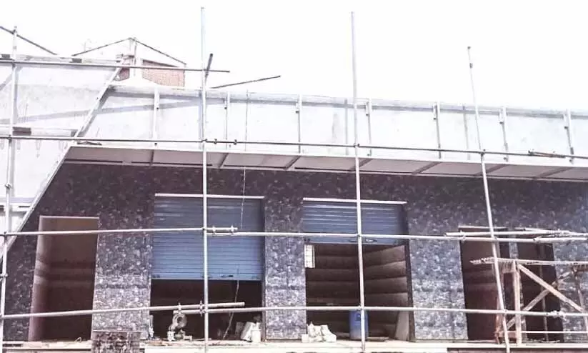 നാഗമ്പടം വഴിയോര വിശ്രമകേന്ദ്രം നിർമാണം അന്തിമഘട്ടത്തിൽ നാഗമ്പടം വഴിയോര വിശ്രമകേന്ദ്രം നിർമാണം അന്തിമഘട്ടത്തിൽ