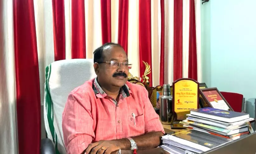 വിയർപ്പണിഞ്ഞ വഴിത്താരകൾ പിന്നിട്ട് പന്ത ശ്രീകുമാർ വിയർപ്പണിഞ്ഞ വഴിത്താരകൾ പിന്നിട്ട് പന്ത ശ്രീകുമാർ