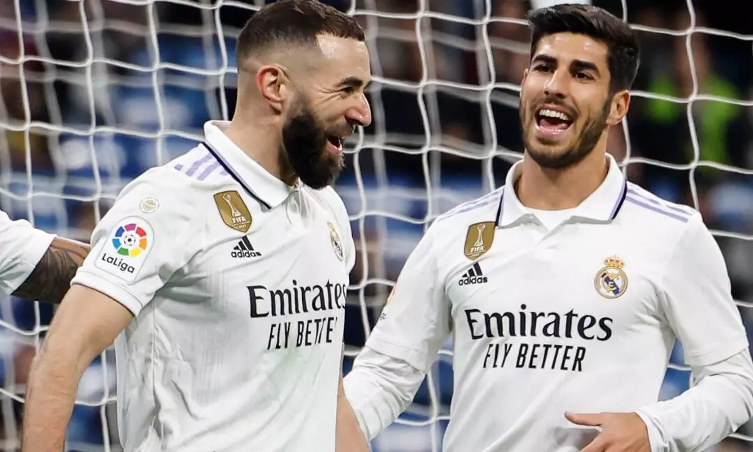 റയലിനെ ജയിപ്പിച്ച്, റൗളിന്റെ റെക്കോഡ് പഴങ്കഥയാക്കി ബെൻസേമ; മുന്നിൽ ഇനി ക്രിസ്റ്റ്യാനോ മാത്രം റയലിനെ ജയിപ്പിച്ച്, റൗളിന്റെ റെക്കോഡ് പഴങ്കഥയാക്കി ബെൻസേമ; മുന്നിൽ ഇനി ക്രിസ്റ്റ്യാനോ മാത്രം