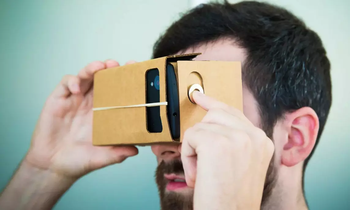 virtual reality cardboard Headset