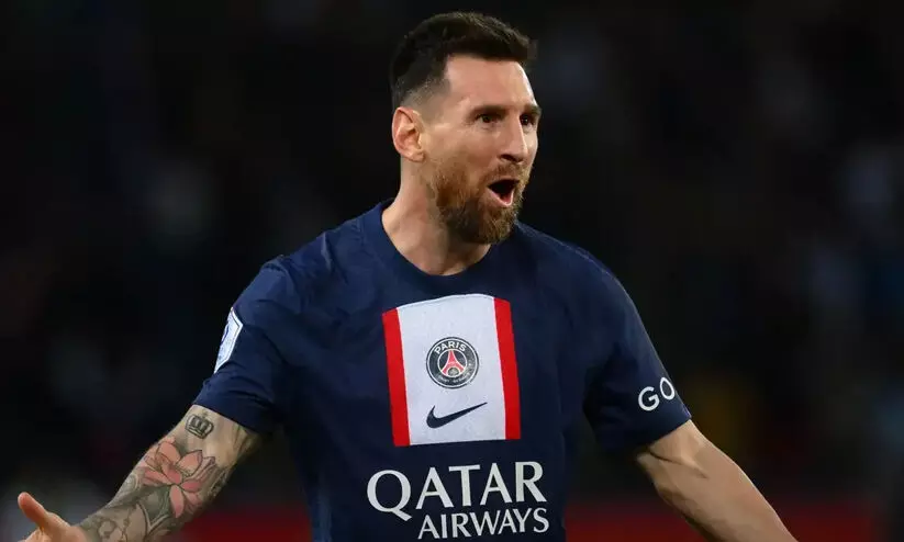 വഴിമുട്ടി കരാർ ചർച്ച; ലയണൽ മെസ്സി പി.എസ്.ജി വിട്ട് ഇന്റർ മിയാമിയിലേക്കോ? വഴിമുട്ടി കരാർ ചർച്ച; ലയണൽ മെസ്സി പി.എസ്.ജി വിട്ട് ഇന്റർ മിയാമിയിലേക്കോ?