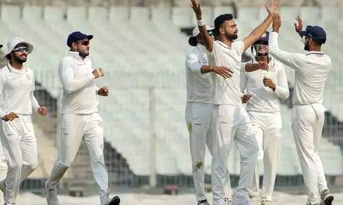 രഞ്ജി ട്രോഫി ഫൈനൽ; ബംഗാൾ 174; സൗരാഷ്ട്ര 81/2