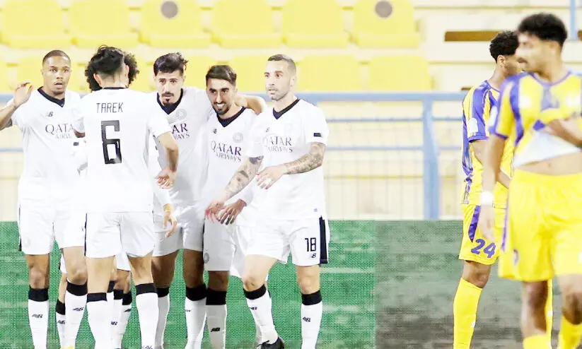 ഖത്തർ സ്റ്റാർസ് ലീഗ്: അൽ അറബിക്കും അൽ സദ്ദിനും ജയം ഖത്തർ സ്റ്റാർസ് ലീഗ്: അൽ അറബിക്കും അൽ സദ്ദിനും ജയം