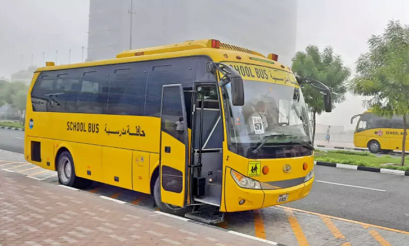 Camera installed in 2000 school buses in Sharjah