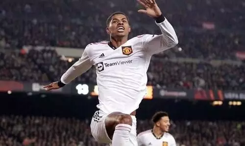 നൂ കാമ്പിൽ ഗോളടിച്ചും അടിപ്പിച്ചും റാഷ്ഫോഡ്; ബാഴ്സ- യുനൈറ്റഡ് പോരിൽ സമനില