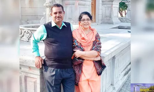 മ​ധു​രി​ക്കു​ന്ന ഓ​ർ​മ​ക​ളു​മാ​യി ആ​നി ഫി​ലി​പ്പും ഭ​ർ​ത്താ​വും നാ​ട്ടി​ലേ​ക്ക്