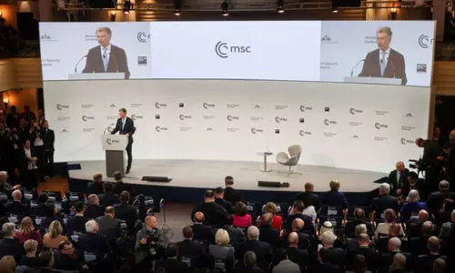 മ്യൂ​ണി​ക് സു​ര​ക്ഷാ സ​മ്മേ​ള​നം തു​ട​ങ്ങി; 70 രാ​ജ്യ​ങ്ങ​ളി​ലെ പ്ര​മു​ഖ​ർ സം​ബ​ന്ധി​ക്കും