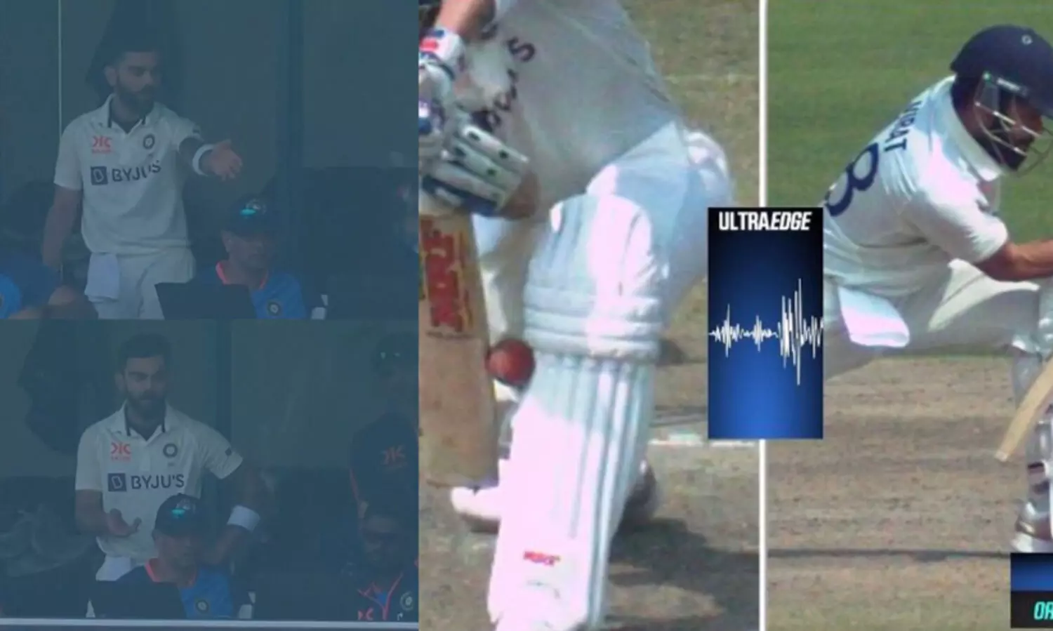 വിവാദ എൽ.ബി.ഡബ്ല്യു; അസ്വസ്ഥനായി വിരാട് കോഹ്ലി; അമ്പയറെ ട്രോളി ആരാധകർ