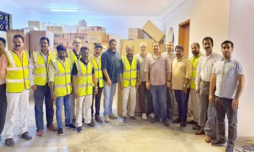 തു​ർ​ക്കി​യ ഭൂ​ക​മ്പം; സേ​വ് ഒ.​ഐ.​സി.​സി ഒ​മാ​ൻ സ​ഹാ​യം കൈ​മാ​റി