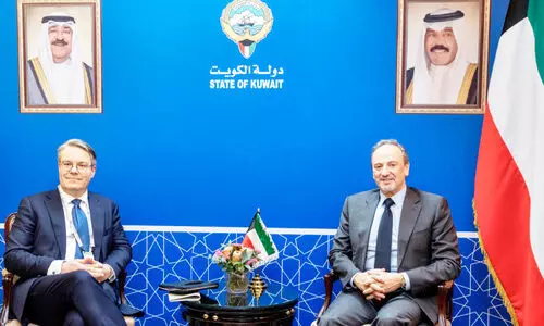 വി​ദേ​ശ​കാ​ര്യ മ​ന്ത്രി ജ​ർ​മ​ൻ സ​ഹ​മ​ന്ത്രി​യു​മാ​യി കൂ​ടി​ക്കാ​ഴ്ച ന​ട​ത്തി