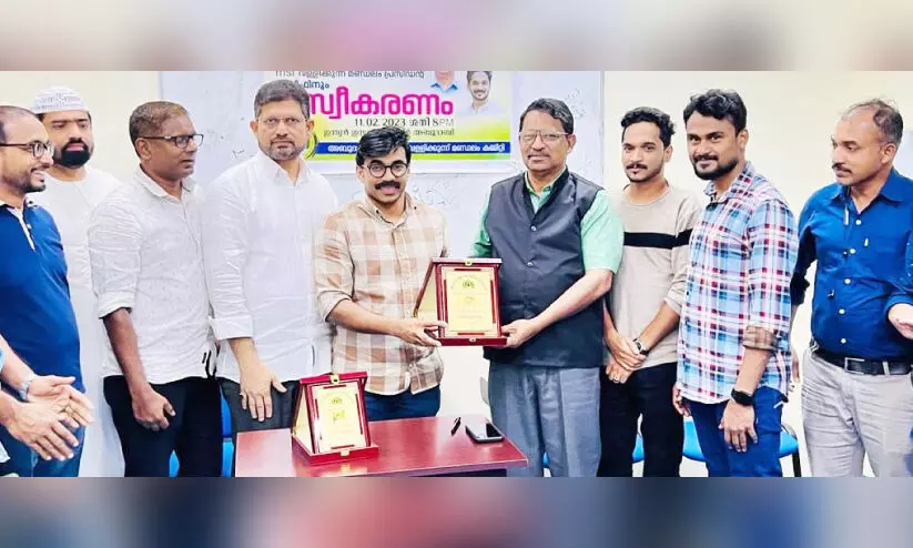 പ്രവാസി ലീഗ് പ്രസിഡന്റിന് സ്വീകരണം പ്രവാസി ലീഗ് പ്രസിഡന്റിന് സ്വീകരണം