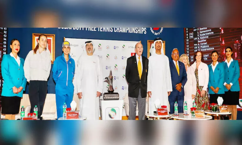 ദു​ബൈ ടെ​ന്നി​സ്​ ചാ​മ്പ്യ​ൻ​ഷി​പ്പി​ന്​ ഇ​ന്ന്​ തു​ട​ക്കം