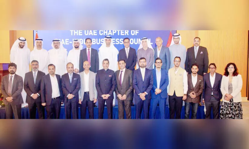 ഉ​ഭ​യ​ക​ക്ഷി വ്യാ​പാ​രം: ഇ​ന്ത്യ-​യു.​എ.​ഇ ബി​സി​ന​സ്​ കൗ​ൺ​സി​ൽ സ്ഥാ​പി​ച്ചു