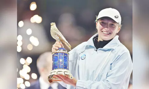 ഖത്തർ ടോട്ടൽ എനർജീസ് ഓപൺ ഫൈനൽ: കി​രീ​ടം നി​ല​നി​ർ​ത്തി ഇ​ഗ സ്വി​റ്റെ​ക്